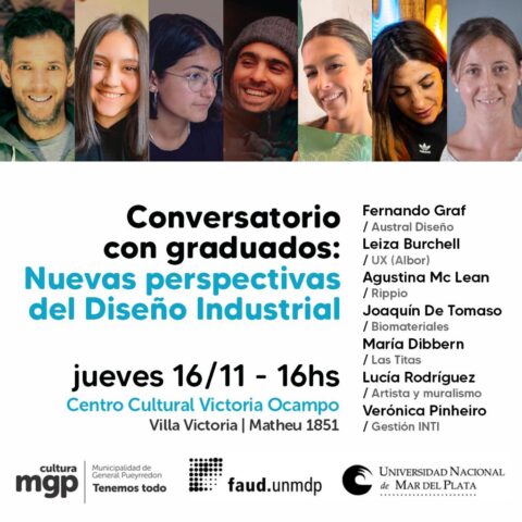 Conversatorio con Graduados Nuevas perspectivas del Diseño Industrial