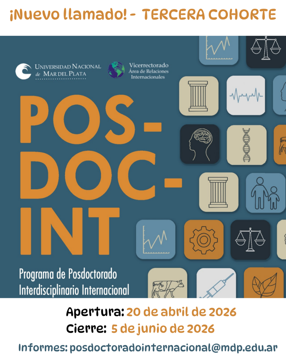 Programa Posdoctorado Internacional