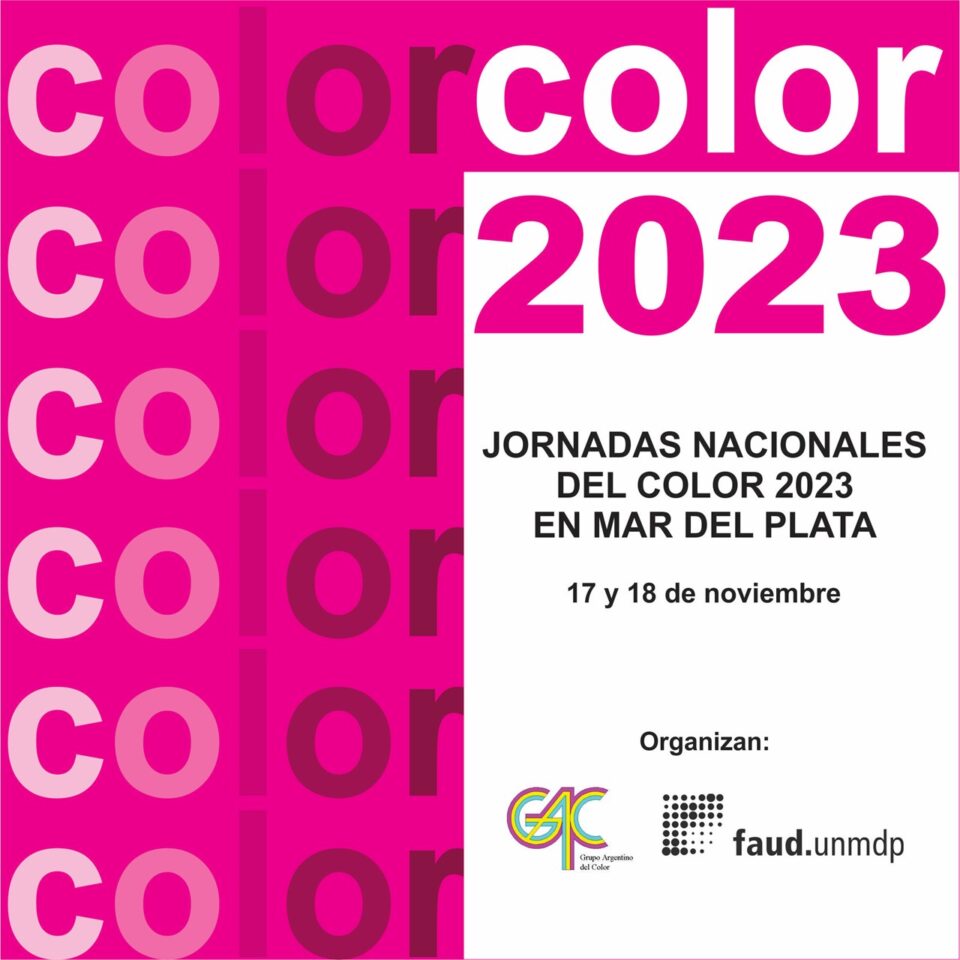 Jornadas Nacionales del Color 2023. Mar del Plata